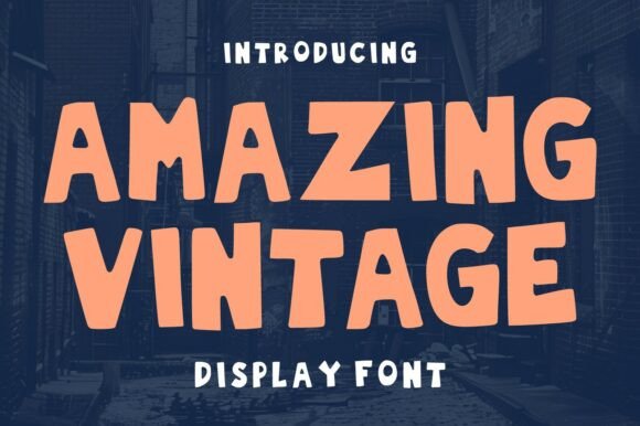 Amazing Vintage Font for Bold Branding