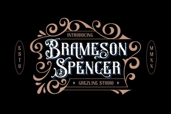 Brameson Spencer: A Premium Display Font