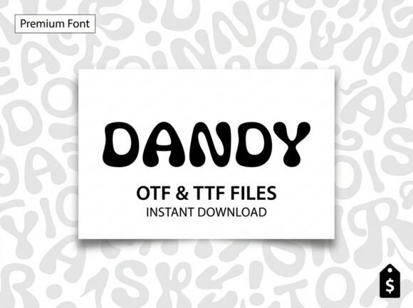 Dandy: A Retro Display Font