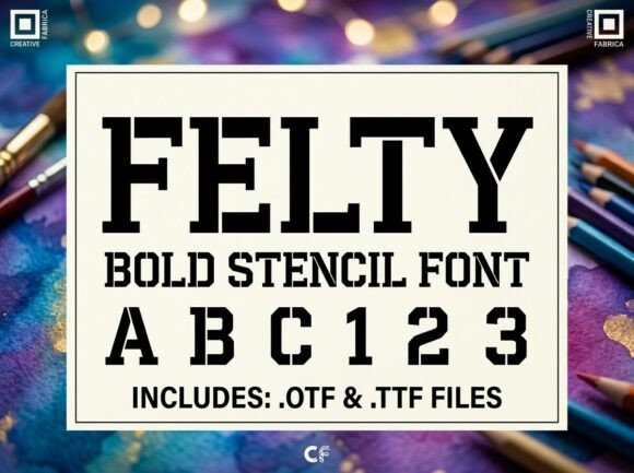 Felty Font: Bold Display for Web Design
