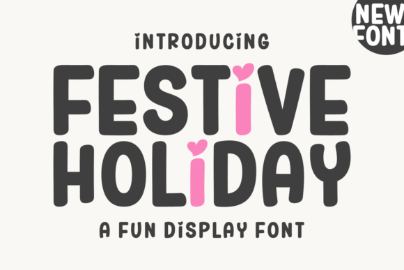 Festive Holiday Font