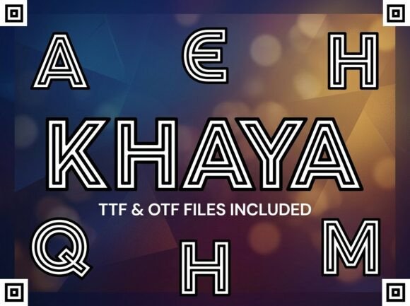 Khaya Font: Bold & Beautiful