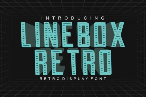 Linebox Retro: A Bold Font for Creative Projects
