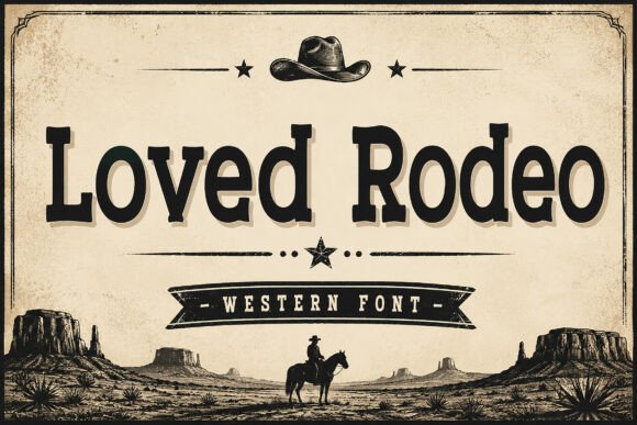 Loved Rodeo Font
