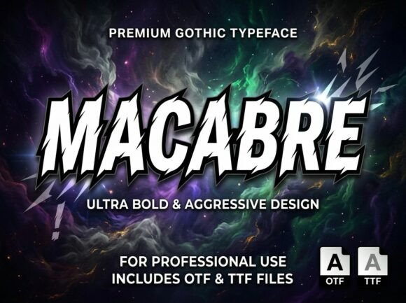 Macabre Font for Bold Branding