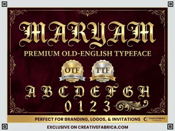Maryam Font for Professional Branding