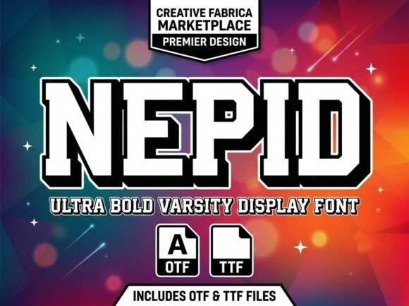 Nepid: A Heroic Display Font