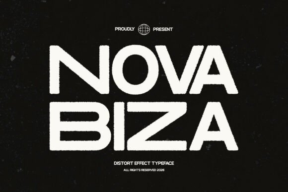 Nova Biza Font for Creative Makers