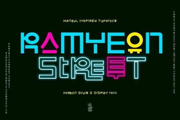 Ramyeon Street Font