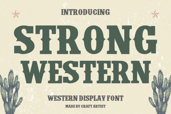 Strong Western Font Review