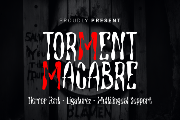Torment Macabre Font for Bold Branding